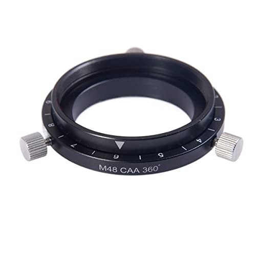Rotador de 360 grados para telescopio astronómico con adaptador de cámara M48 S8252