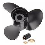 VQPROPs OEM Boat Propeller 13.2x19 Aluminum Prop Fit BRP Johnson Evinrude OMC Stern Drive 40-140 HP Outboard Motor 13 Spline Tooth Parts No.765184 RH