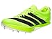 Adidas Unisex Adizero Prime 4 Track and Field Spikes Lucid Lemon/Black/Silver Metallic Men 9 Medium Women 10 Medium