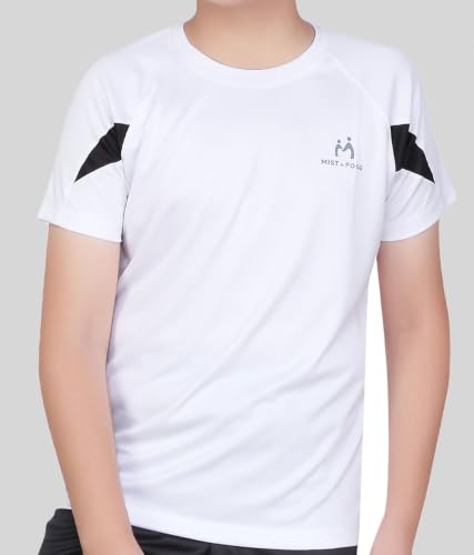 Image of MIST N FOGG Boys Polyester Sports T Shirt (Pack of 4)