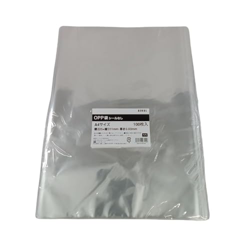 Amazon | ASKUL(アスクル) OPP袋 (シールなし) A4用 1セット (1000枚