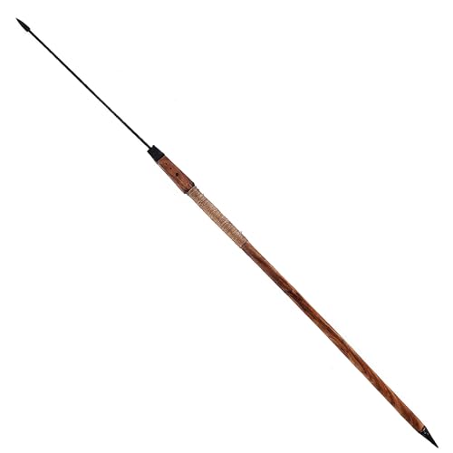 Armory Replicas™ Roman Square Pilum Spear – 84.5 Inch Carbon Steel & Hardwood Throwing Spear Replica with Cord-Wrapped Grip