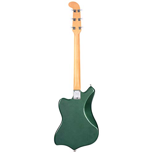 Fender Parallel Universe Volume II Maverick Dorado – Mystic Pine Green - Les Beatles, Paul McCartney, John Lennon, RIngo Starr, George Harrison Fender Parallel Universe Volume II Maverick Dorado - Mystic Pine Green – Image 6