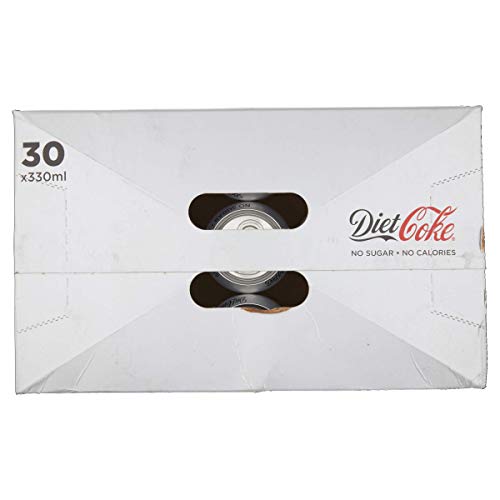 Diet Coke Cans, Cola, 330 ml, Pack of 30