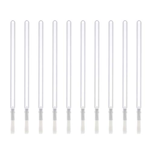 PIXNOR 50 Pçs/Set Descartável Escovas de Lábio Batom Lip Gloss Varinhas Aplicador para Casa E Salão
