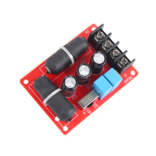 Limtula Divisores Frecuencia 200W Segundo Pedido Divisor Frecuencia 2 para Sonido Los Bajos Mejorados Y Automóvil