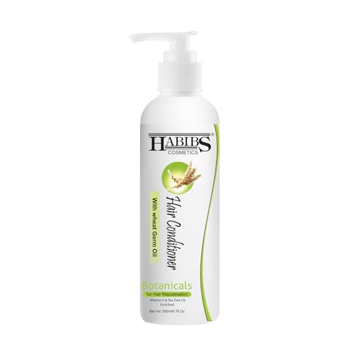 Image of Habibs Orgamatics Hair Unscented Conditioner With Wheat Germ Oily, 1 Count