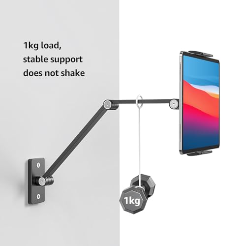 Soporte de pared para tablet BEWISER WS-2U para evitar caídas y golpes 7