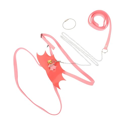 Yardwe Lizards Rope Lightweight Gecko Harness Leash for Pet Lizards and Bearded Dragons