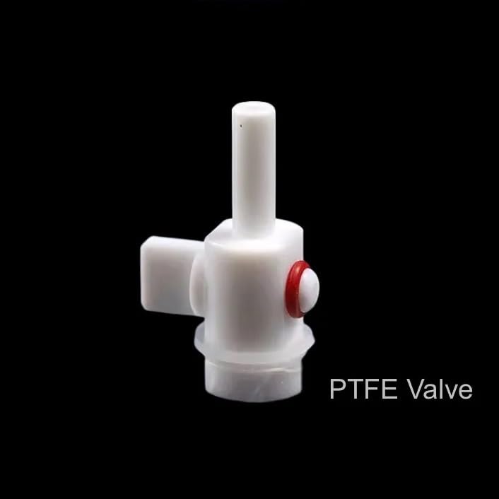 1PCS PVF Sampling Bags for Solid VOCs Detection with PTFE Valve - 0.5L to 10L Options Available(4L)
