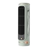 NGTFDCP Ventilatore a torre, Ventilatore elettrico orizzontale verticale ricaricabile tramite USB per l'ufficio della(Green)