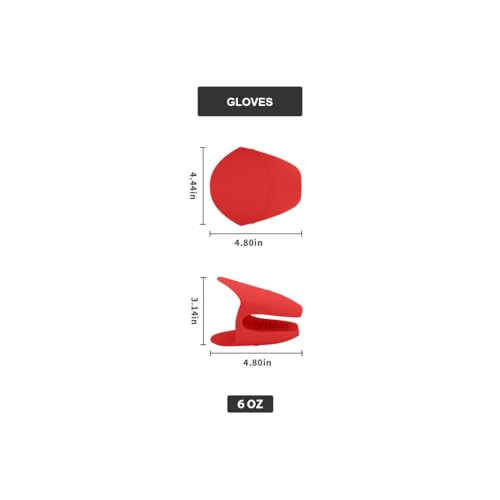 Be Style Silicone Oven Mitts, Mini Gloves, Pot Holders For Air Fryer thumb #1