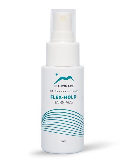 Spray fijador flexible tamaño viaje para cabello sintético