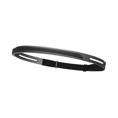 GUTR Flex Sweatband - High Performance Endurance Headband for Cycling Sports Gym Work - Translucent Grey/Smoke
