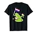 Frog Lover LGBTQ Genderfluid - Cojín de lirio Camiseta