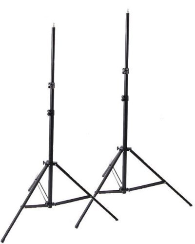 Image of ePhoto 3 x Muslins Backdrop Background Support System Studio Photography Video Lighting Kit H4046