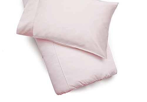 Belledorm Egyptian Cotton Housewife Pillowcases - 2 Pack - 200 Thread Count - 51cm x 76cm (Powder Pink)