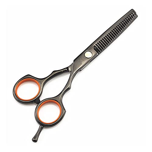Ciseaux de coiffure amincissants 5.5 pouces coupe de cheveux couleur vert argent