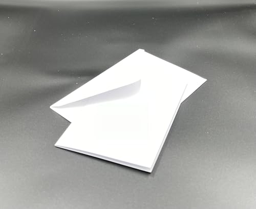 House of Card & Paper 250gsm A6 Pre Folded Creased Card (Pack of 100), WHITE - Image 2