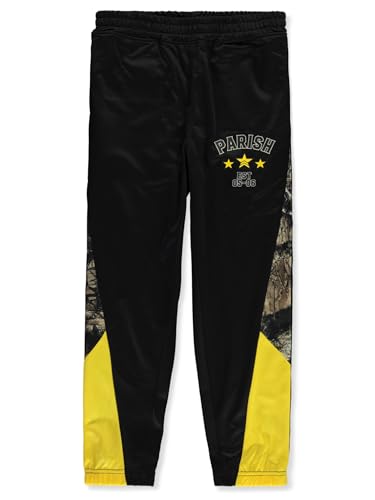 Parish Nation Boys' Track Pants - Black, 10-12