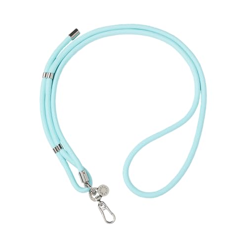 Image of PopSockets Wristlet Phone Strap, Wrist Strap, Light Blue - Paracord Butterfly Pea