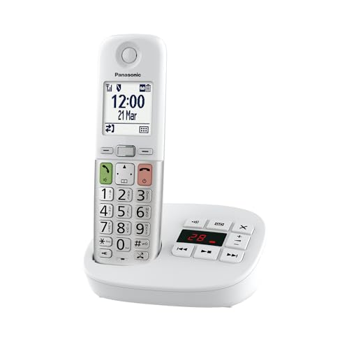 Panasonic KX-TGU430EXW Teléfono Inalámbrico Digital con Contestador Automático, Volumen...