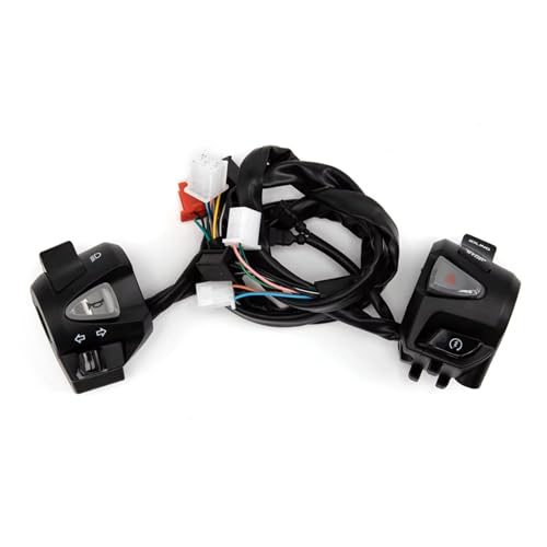 Interrupteur clignotant moto de précision pour guidon universel