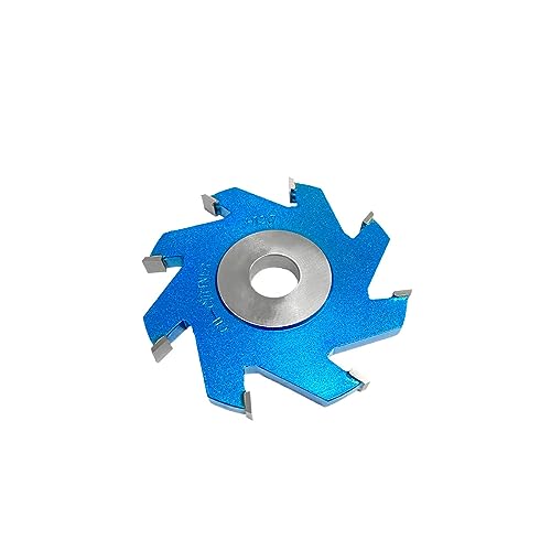 CO-CUTTNER Wood Milling Cutter Slotting & Rabbeting Tool with 8 Teeth, Cutting Height 1/2" and Diameter 5.5" with Bore 1" Heavy Duty Woodworking