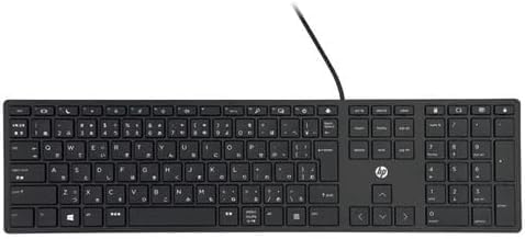 Amazon | HP 有線 USB 薄型 320K 日本語配列 JPキーボード | HP