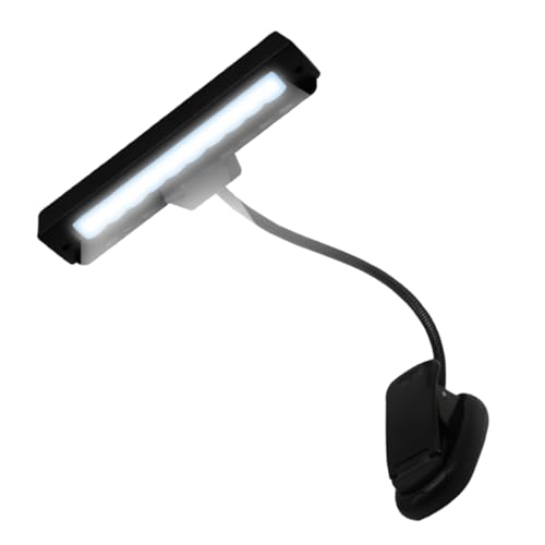 Parliky Rechargeable Piano Lights Clip-on Reading Lamp Study Light Eye Protection