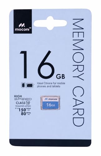 Image of 16GB Memory Card Grade A1 Class 10, Up to 30 Mbps Reading & 60 Mbps Writing Speed with High Performance of Data Transfer (16, GB)