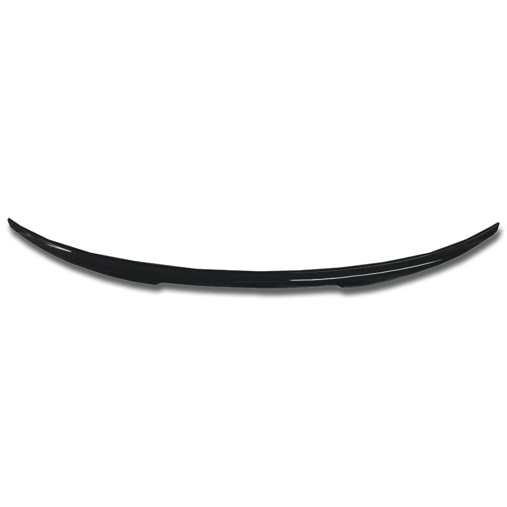 BTFLKAX Car Rear Spoiler for BMW 3 Series G20 2020- Modified M3, Rear Trunk Boot Lip Spoiler Rear Wing Body Kits Car Spoiler Rear Splitter Modification Accessories,Piano Black