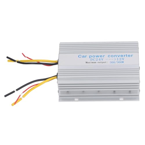 Transformateur voiture 24V en 12V 30A IP68 pour éclairage LED