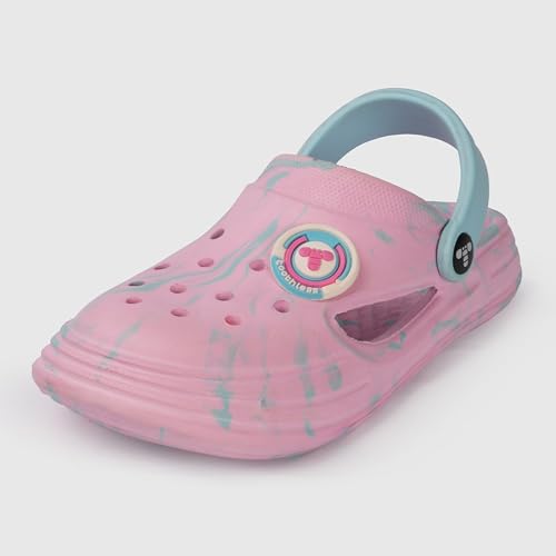 Image of toothless Kids Girls Clogs | Lightweight & Waterproof Slip-On Clogs with Backstrap | Anti-Skid Sole | Cute & Comfy Footwear for Indoor & Outdoor Play