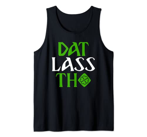 St. Patricks Day Funny Pun Shamrock Clover Paddy Day Tank Top
