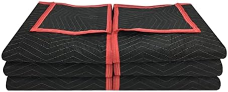 UBMOVE 6 Pack of Deluxe Moving Blankets - 5.42lbs/Each - Protective Shipping