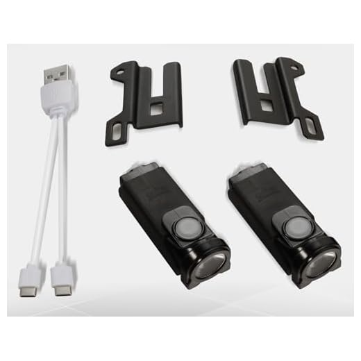 Led Skateboard Longboard Lights Rechargeable Light，Multiple Lighting Modes and Lighting for 150 Hours (2 White Ones)