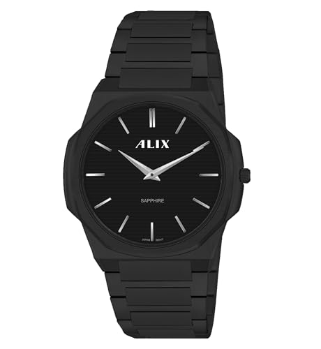 Image of ALIX AL2913 Men's Waterproof Multifunctional Stainless Steel Strap Quartz Analog Watch