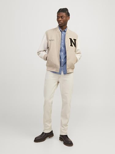 JACK & JONES Herren Jjimike Jjevan Cj 977 Moonbeam Jeans, Moonbeam, 27W / 30L – Ansicht 5