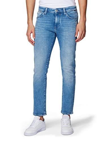 Jean droit slim Mavi Marcus homme bleu : sublimez votre silhouette