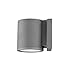 WAC Lighting WS-W2605-GH Tube LED Outdoor Wall Light Fixture, Dark Sky Friendly Single Light, 3000K in Graphite Finish