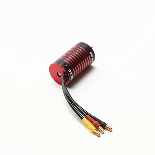 Goolrc NBG7547141539552KZ Waterproof 2838 5800Kv Brushless Motor & 35A Brushless Esc & Programming Card Replacement For 1/14 1/16 Scy Hsp Trax4 Hpi Remote Control Car Truck thumb #4