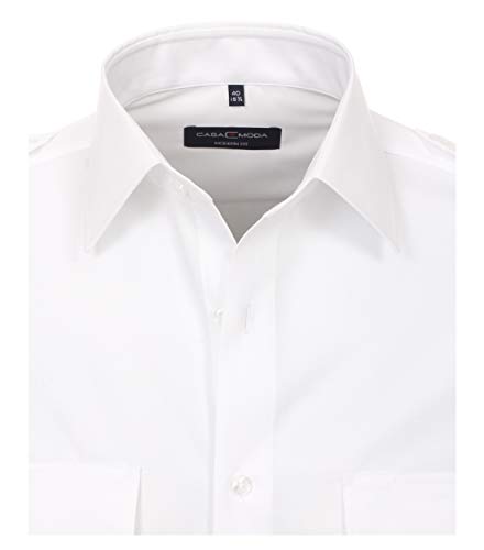 CASAMODA - Camicia da uomo in popeline uninah