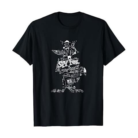 Humongous Entertainment: Spy Fox Silhouette T-Shirt Cover