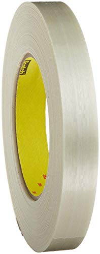 3M (898-18mmx55m) Filament Tape 898 Clear, 18 mm x 55 m [You are purchasing the Min order quantity which is 48 Rolls]