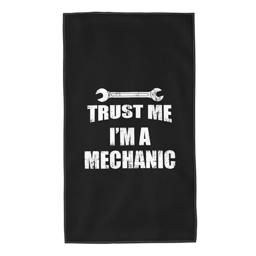 CUTEDWARF Trust Me I'm A Mechanic 27.5 x 15.7 in Household Bathroom Fun Absorbent Towel Sweat Wiping Towel