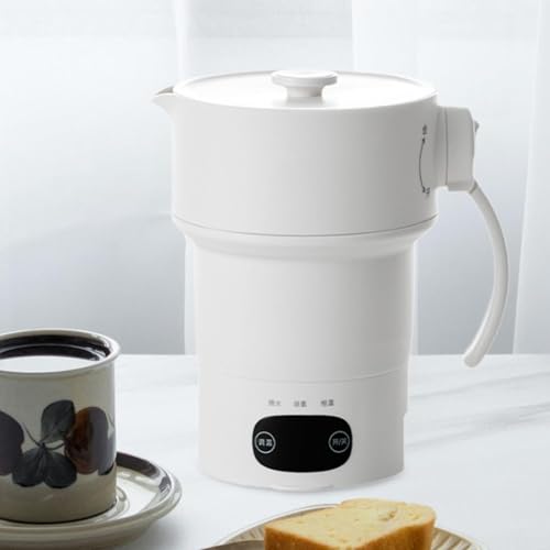 Hervidor eléctrico portátil de silicona para viaje miniatura 5