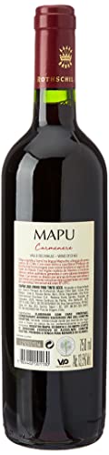 Baron Phileppe de Rothschild Vinho Chileno Mapú Varietal Carmenère 750Ml