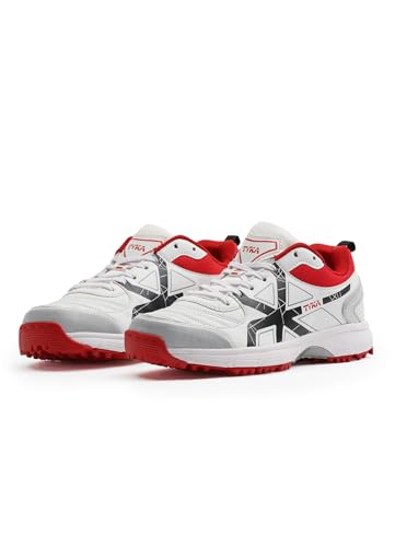 Image of TYKA Stunner-160 Cricket Shoes with Rubber Studs for Men