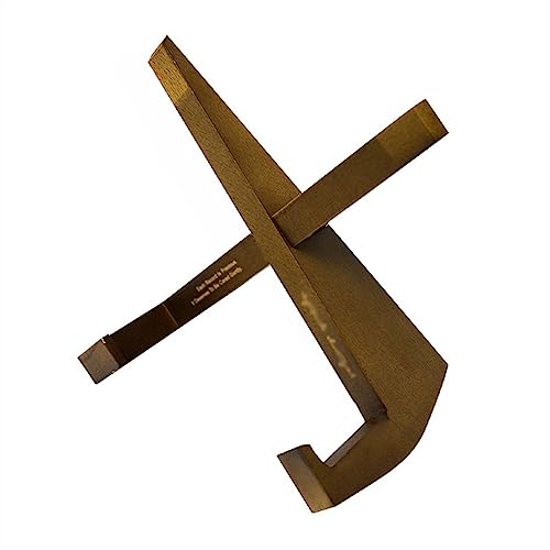 YHxFlux Estuche para CD Soporte de exhibición discos vinilo LP, estante almacenamiento madera maciza, soporte decoración hecho a mano for álbumes 7